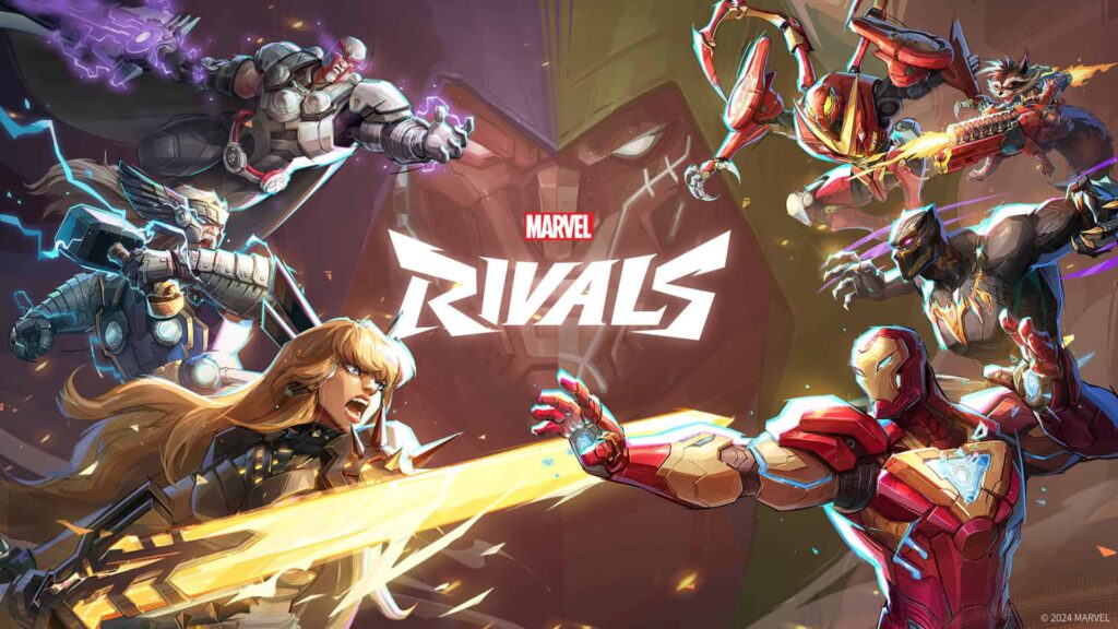 Marvel Rivals game logo with PvP focus announcement