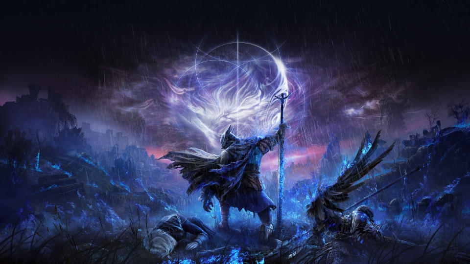 Elden Ring Nightreign preorder bonus with $10 gift card included for PS5, Xbox, and PC.