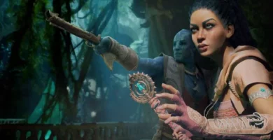 Kai, the Anchor Companion in Avowed, a complex character with a troubled past, challenging players' choices throughout the game.