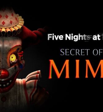 The Mimic animatronic lurking in the shadows of Murray's Costume Manor.