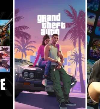 GTA 6 logo with creative mode concept, inspired by Fortnite and Roblox UGC