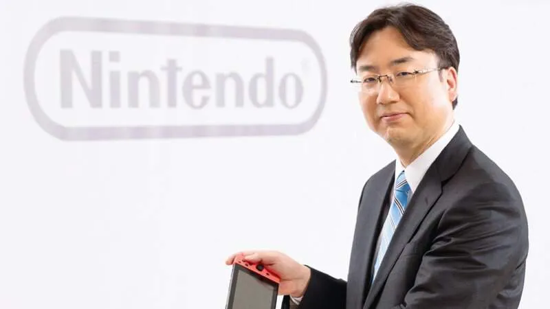 Shuntaro Furukawa discussing exclusive games for Nintendo Switch and Switch 2 during an interview.