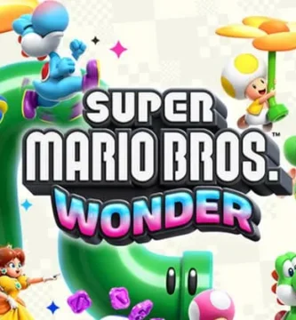 Super Mario Bros. Wonder sequel rumor with Mario and Luigi in a colorful game world.