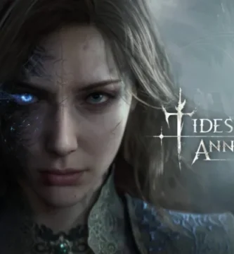 Screenshot from Tides of Annihilation showcasing combat, visuals, and characters in a dark fantasy setting.