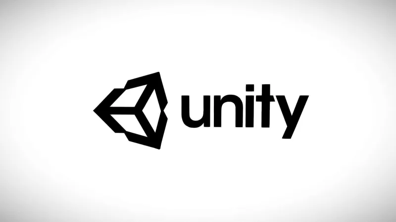 Unity logo with a background of an emptiness