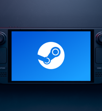 Steam Deck handheld console displaying updated system interface