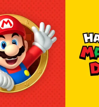 Collage of discounted Mario games available for MAR10 Day 2025