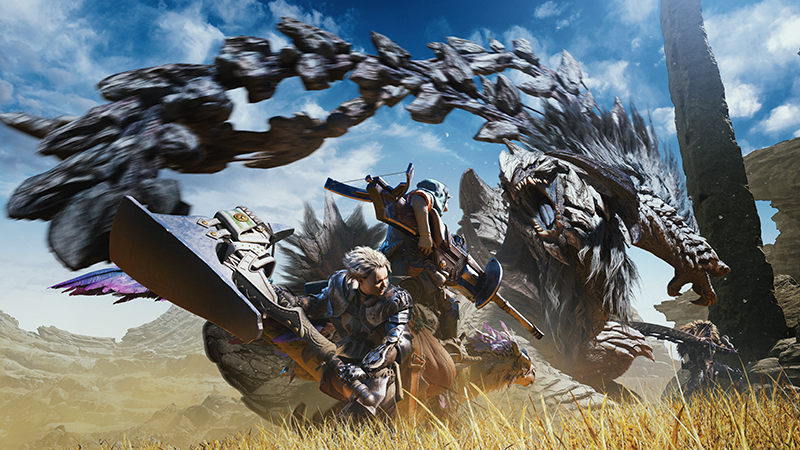 Monster Hunter Wilds fastest-selling Capcom game with stunning open-world battles.