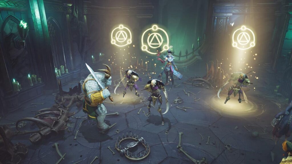 Frosthaven video game adaptation teaser with fantasy characters and icy landscapes