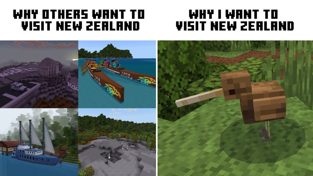 Minecraft ANZ DLC showcasing New Zealand’s landscapes and Māori culture