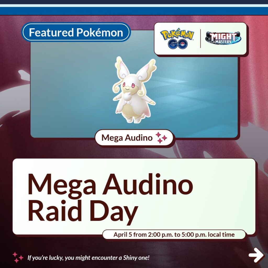 Mega Audino and other Omega Ruby Alpha Sapphire Mega Evolutions in Pokémon GO raid battle