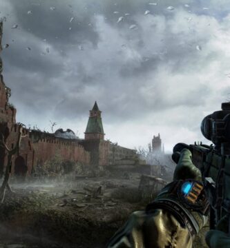 Metro 4 teaser image showcasing a post-apocalyptic cityscape with a lone survivor.