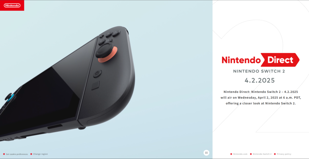 Nintendo Switch 2 Direct countdown with excitement and gaming news