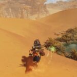 A hunter exploring the seamless open world of Monster Hunter Wilds, showcasing dynamic terrain transitions.