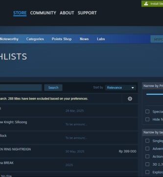 InZOI surpassing Hollow Knight: Silksong on Steam charts, ranking higher in trending games.