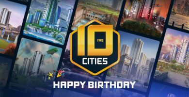 Cities: Skylines 10th Anniversary celebration with new content updates