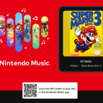 A vibrant cover of Nintendo’s new Mario Day music album featuring classic game soundtracks.