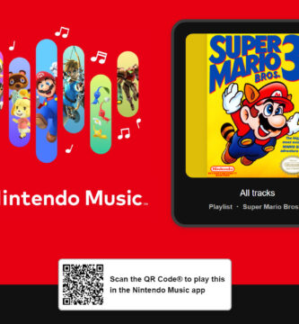 A vibrant cover of Nintendo’s new Mario Day music album featuring classic game soundtracks.