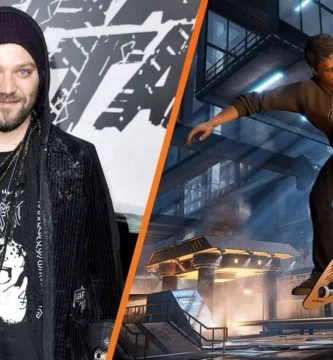 Bam Margera skateboarding in Tony Hawk’s Pro Skater series