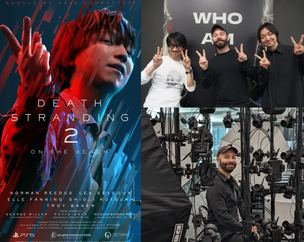 Hideo Kojima and Woodkid collaborating on Death Stranding 2 soundtrack