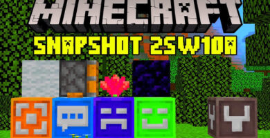 Minecraft Snapshot 25w10a introduces new features and updates