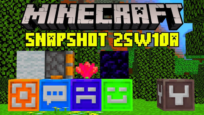 Minecraft Snapshot 25w10a introduces new features and updates