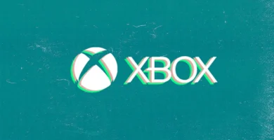 Xbox console displaying initial setup screen after system update