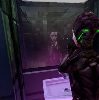 Ghost Sector sci-fi horror game 2026 gameplay screenshot showing eerie space station