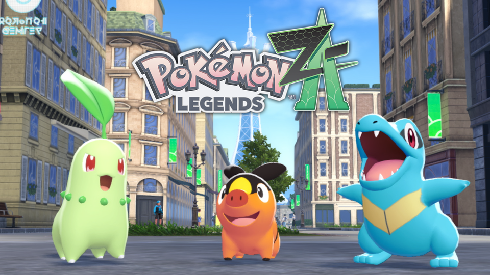 Cover image of Pokemon Legends: Z-A with an official logo and in-game scenery.