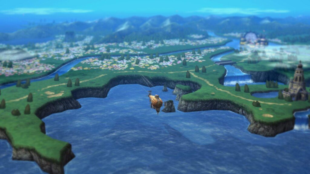 Bravely Default Flying Fairy HD Remaster official gameplay screenshot with updated visuals