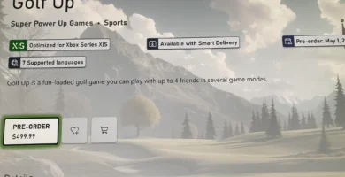 Golf Up Xbox game accidentally listed for $500 price error