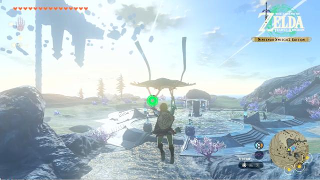Link in enhanced 4K graphics from Zelda Switch 2 Upgrade Pack for Breath of the Wild and Tears of the Kingdom