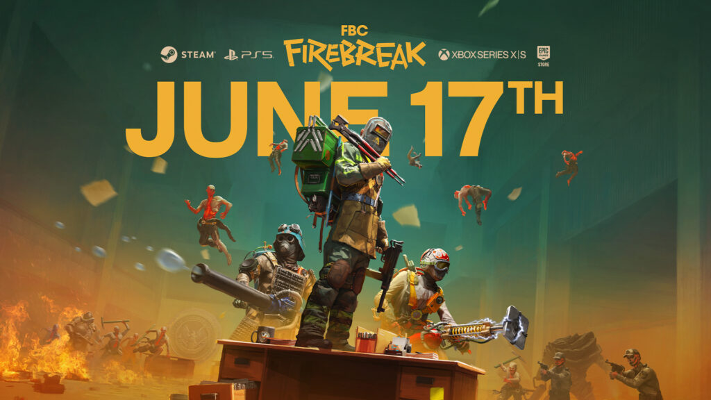 FBC Firebreak game cover and official release date announcement, Remedy Entertainment