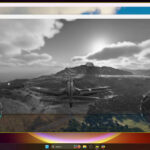 Ubisoft Chroma colorblind simulation tool interface showing game screen overlay