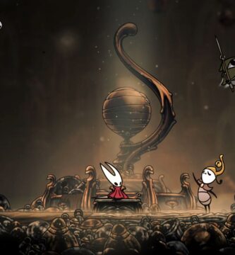 New Hollow Knight: Silksong screenshots show Bellhart, the Lace fight, and the starting area as updated on the Nintendo Japan website.