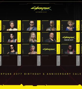Cyberpunk 2077 teaser calendar hinting future updates