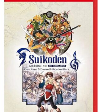 Suikoden 1 and 2 HD Remaster promotional artwork for Nintendo Switch 2