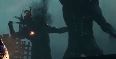 Sam Porter Bridges standing before a boss in Death Stranding 2 with an option to skip the fight on screen