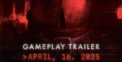 Cronos: The New Dawn showing The Traveler in a dark, futuristic world