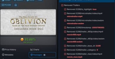 Elder Scrolls 4: Oblivion Steam page update fuels remake speculation.