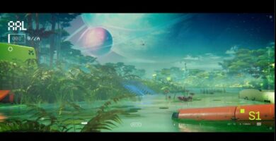 Bungie's Marathon gameplay reveal teaser with futuristic soldier and sci-fi setting