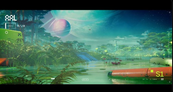 Bungie's Marathon gameplay reveal teaser with futuristic soldier and sci-fi setting
