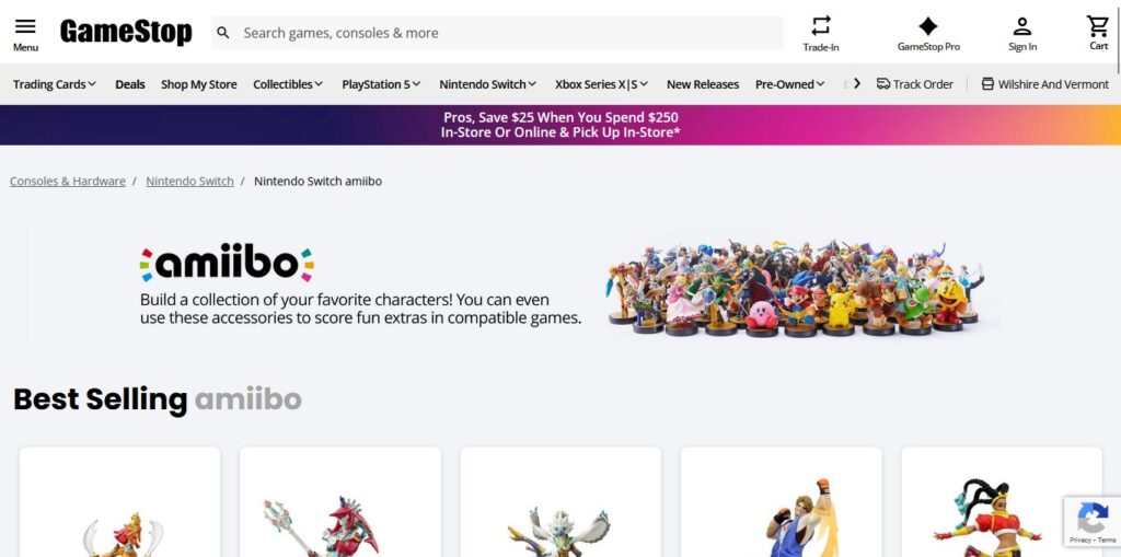 Street Fighter 6 Amiibo Card Starter Set featuring 22 character cards, available for pre-order at GameStop