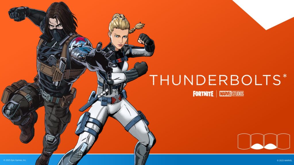 Fortnite skins for White Widow and Winter Soldier, exclusive skins for Thunderbolts Cup