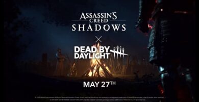 Assassin’s Creed Shadows and Dead by Daylight crossover teaser image