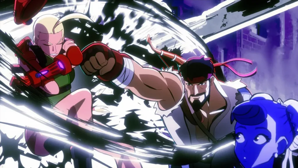 Overwatch 2 Street Fighter 6 crossover skins including Ryu, Chun-Li, and M. Bison