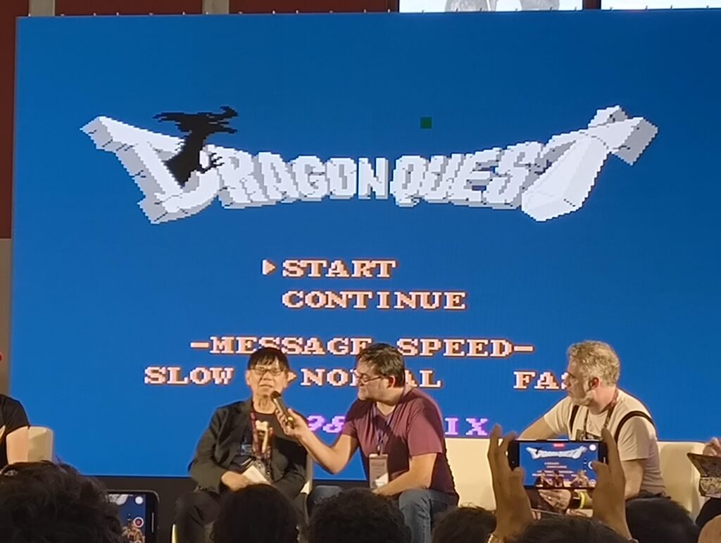 Yuji Horii speaking at Comic-Con, possibly leaking Chrono Trigger Remake