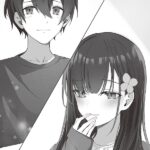 Main characters of Class no Bocchi Gal manga – Gal girl and male protagonist