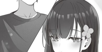 Main characters of Class no Bocchi Gal manga – Gal girl and male protagonist