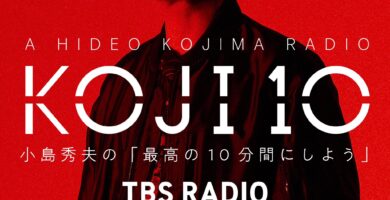 Hideo Kojima discussing game development during a KOJI10 podcast episode